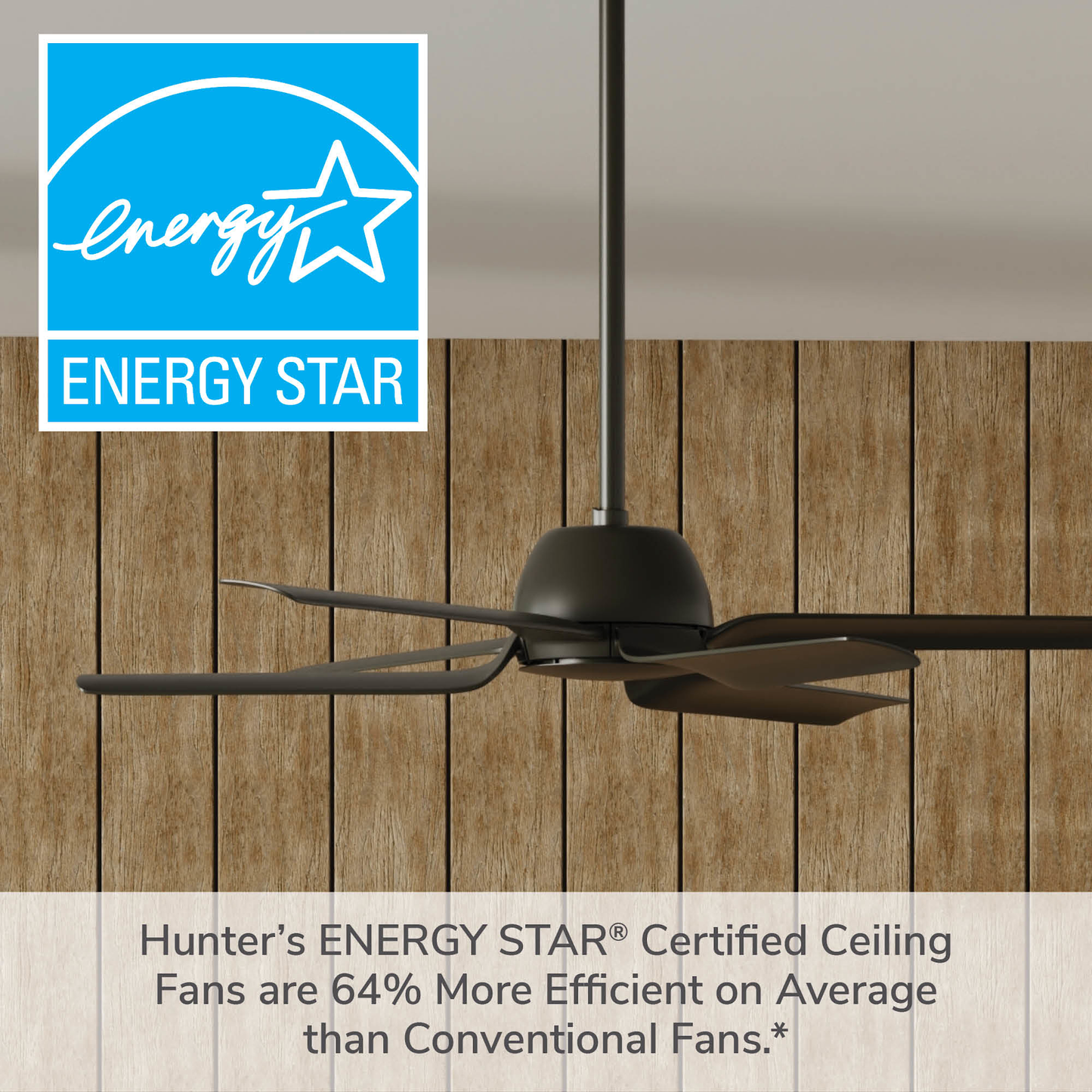 AirStack Outdoor Energy Star with Remote 52 inch