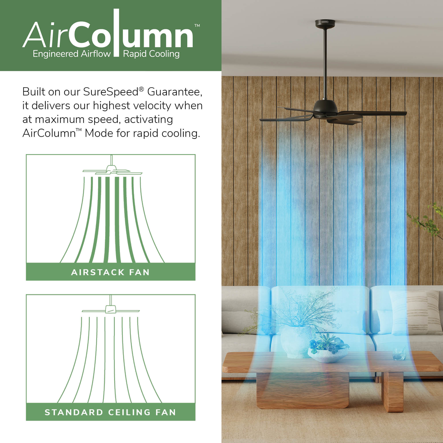 AirStack Outdoor Energy Star with Remote 52 inch