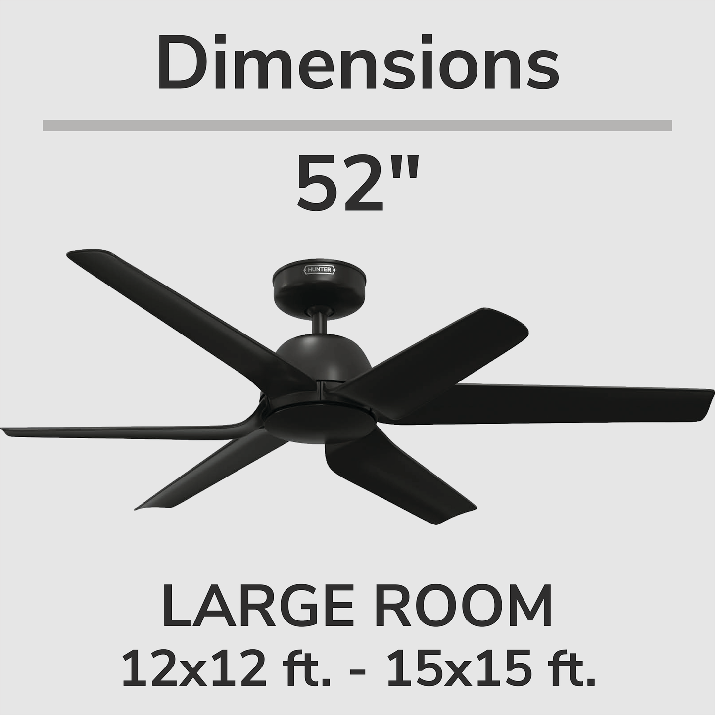 AirStack Outdoor Energy Star with Remote 52 inch