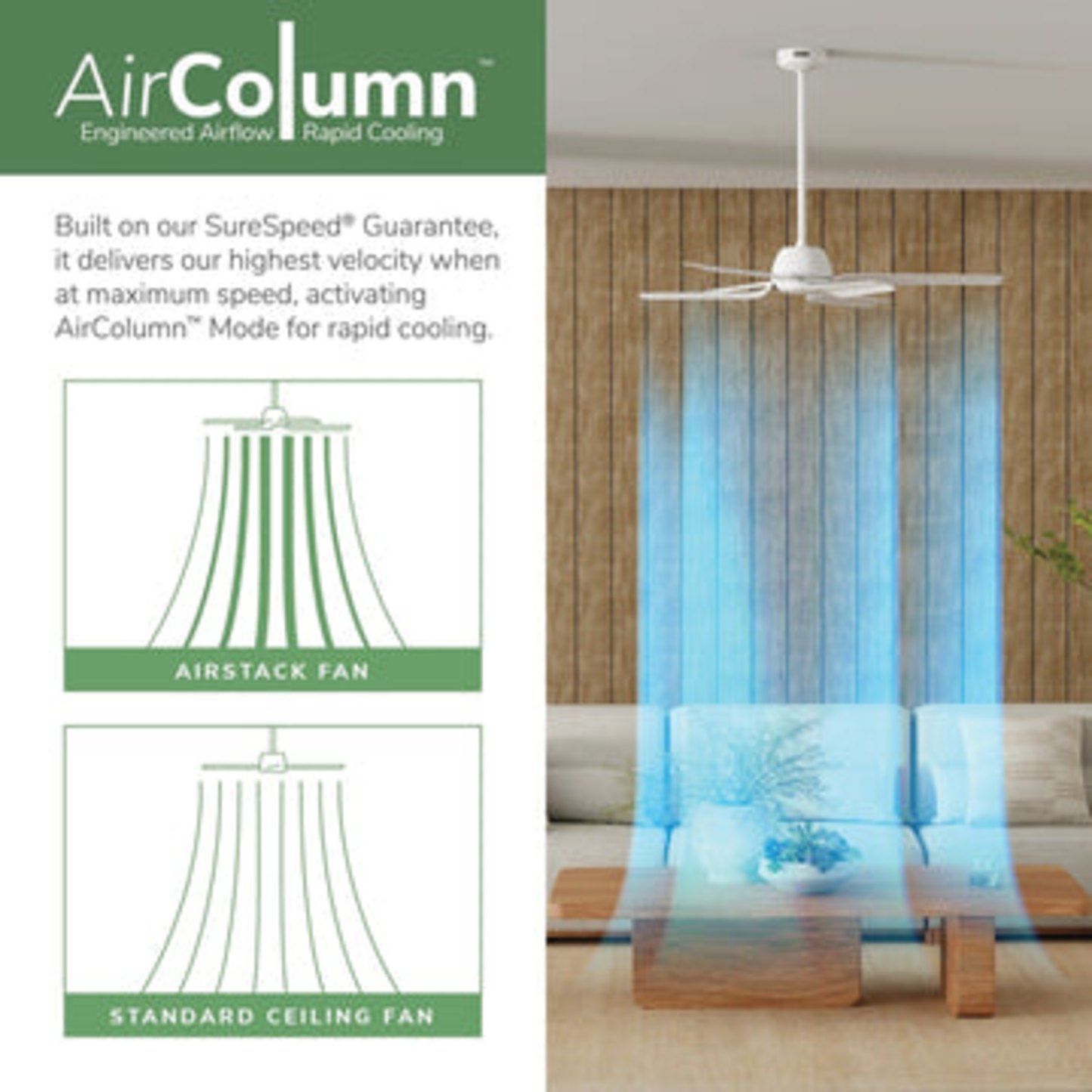 AirStack Outdoor Energy Star with Remote 52 inch
