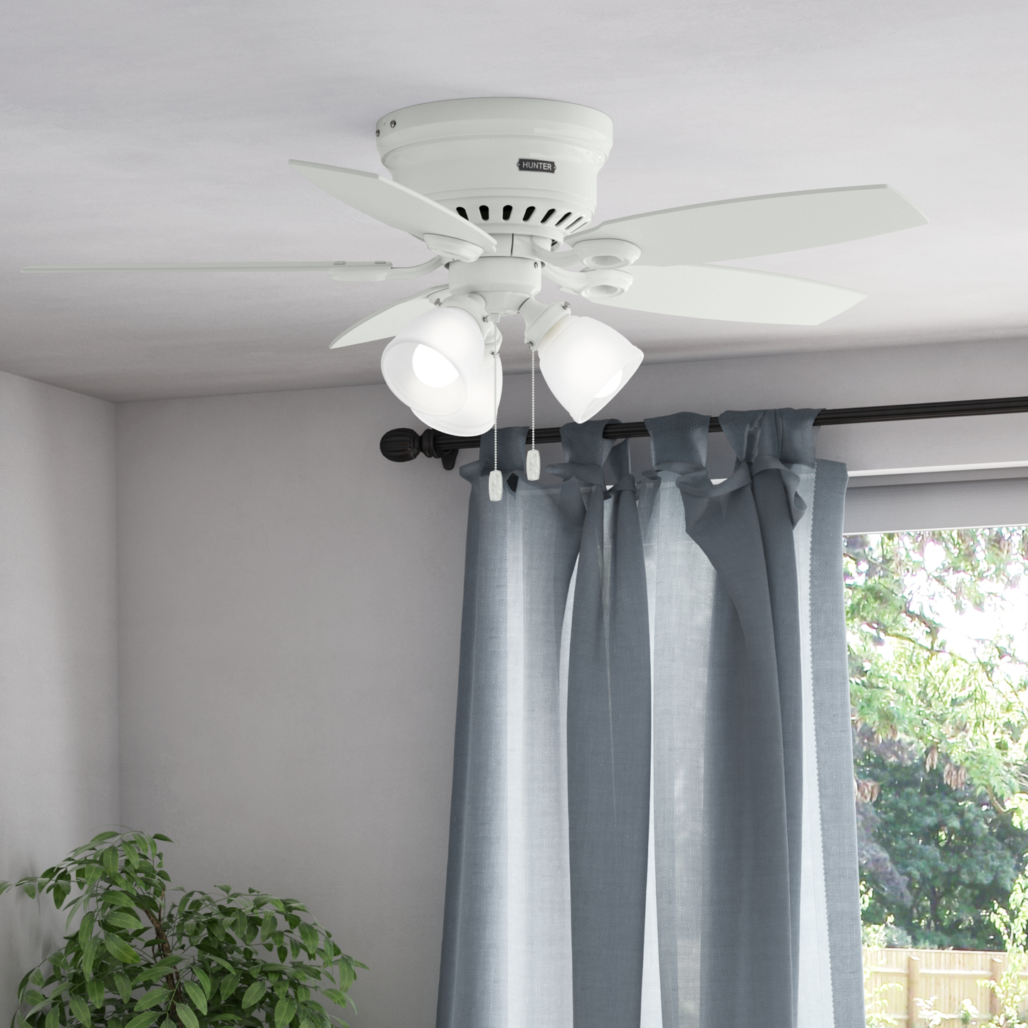 Hatherton Low Profile with 3 Lights 46 inch (Refurbished)