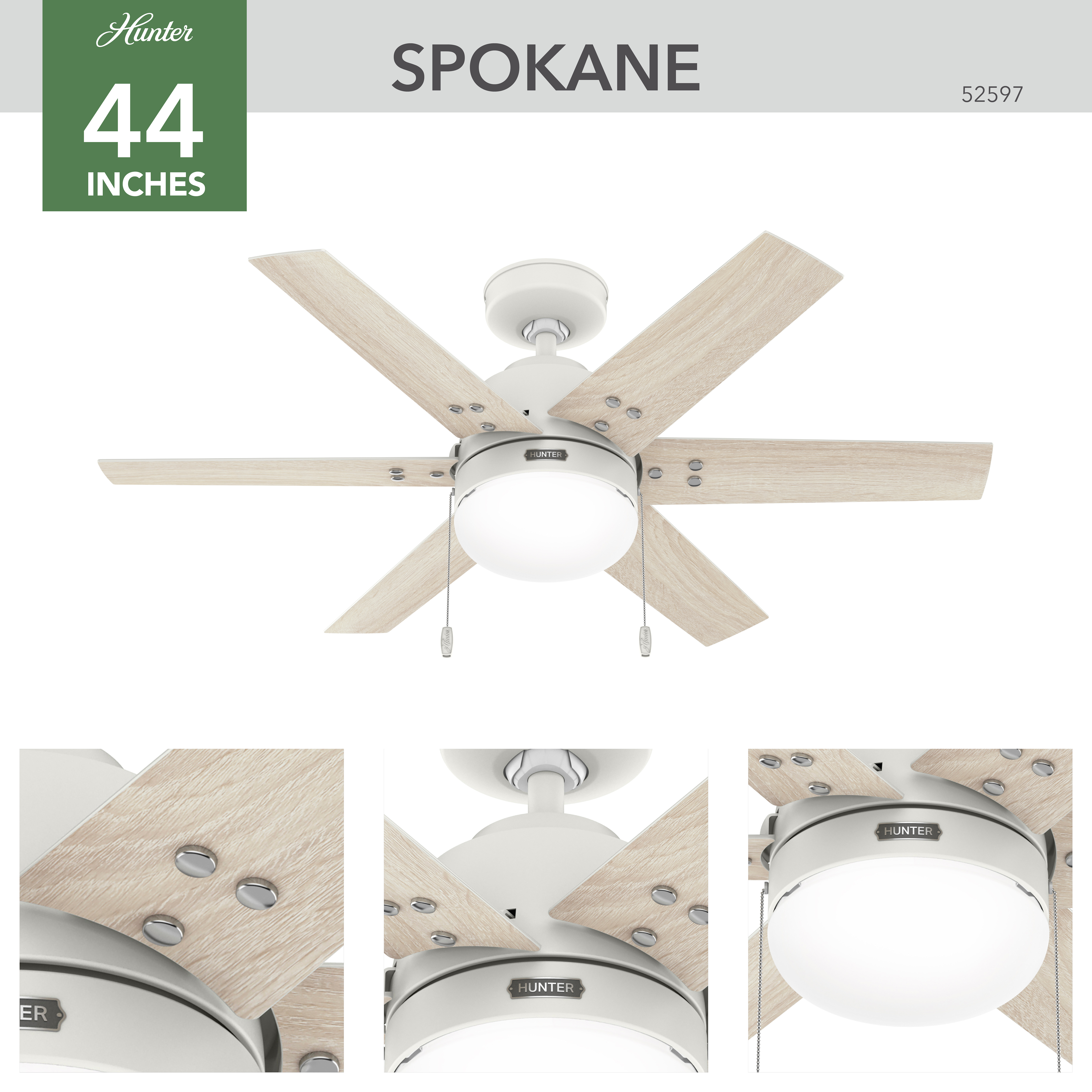 Spokane with 2 LED Lights 40 inch (Refurbished)