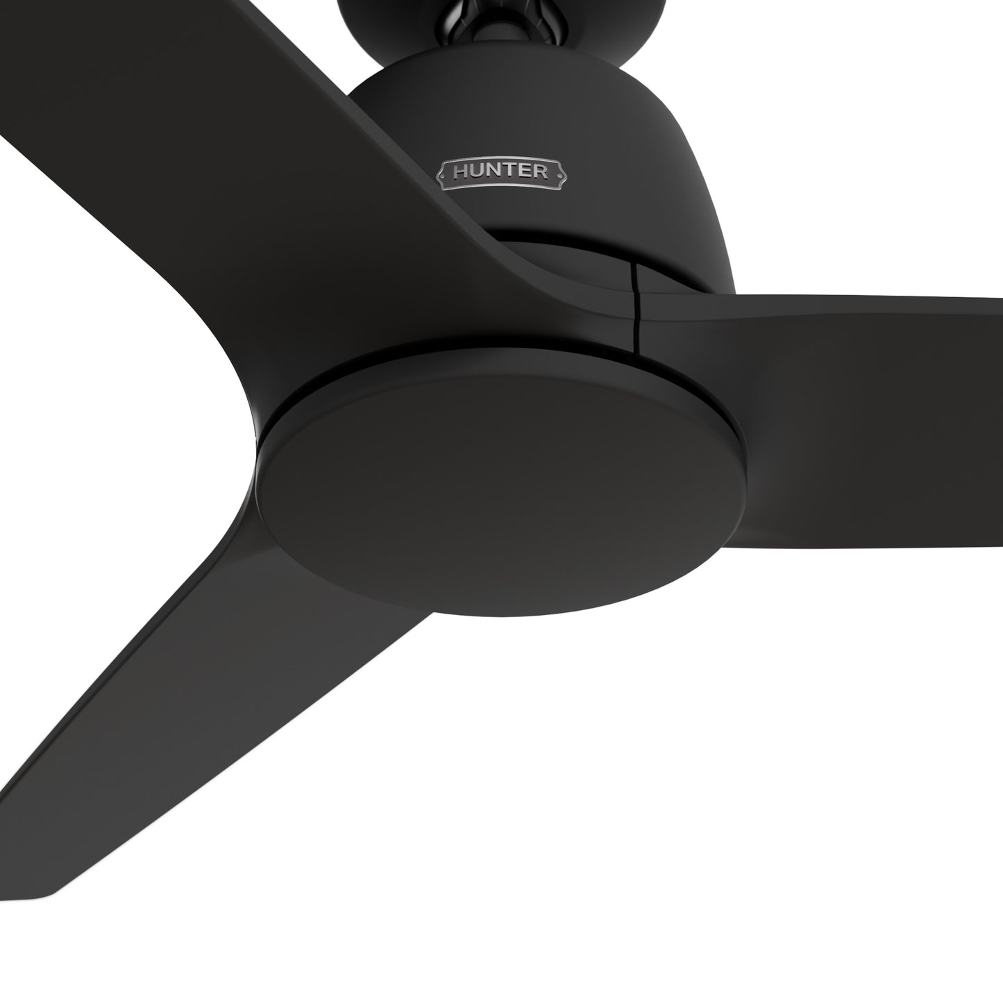 Hunter 52 inch Malden Matte White Ceiling Fan and Handheld Remote