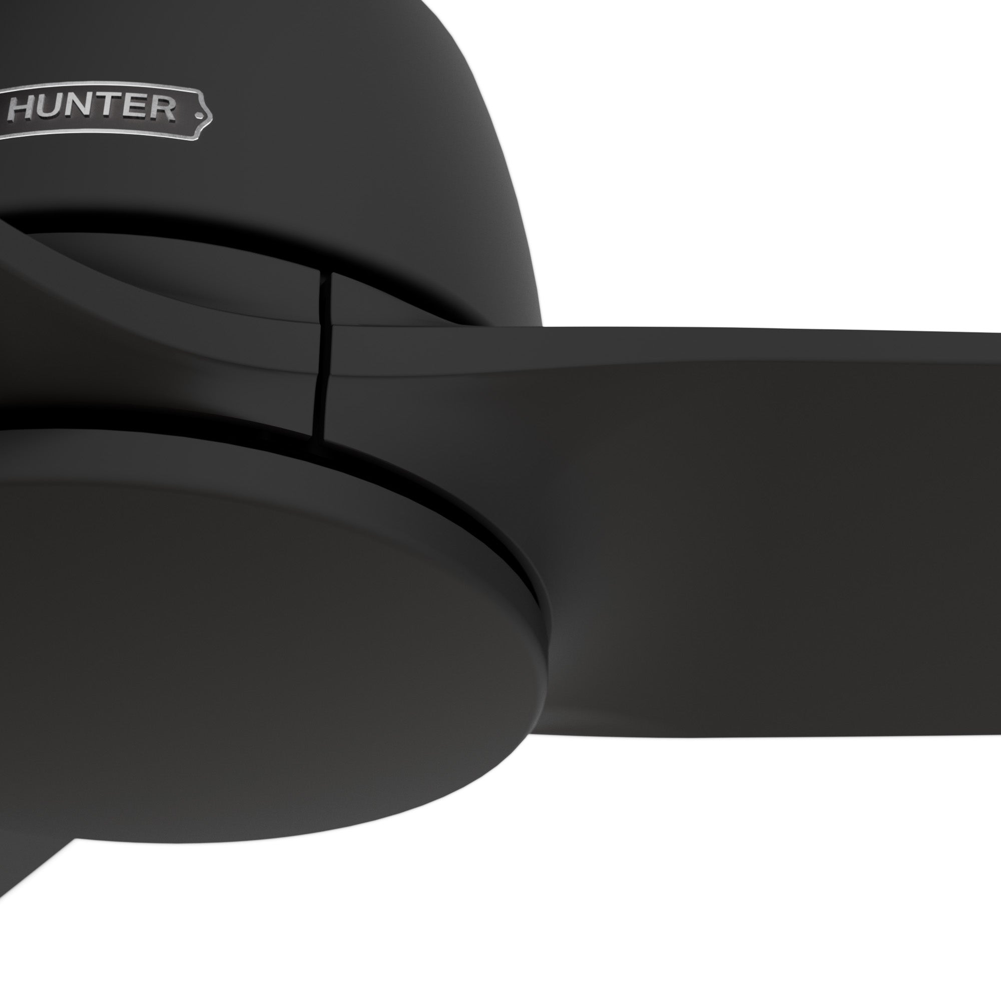 Hunter 52 inch Malden Matte White Ceiling Fan and Handheld Remote