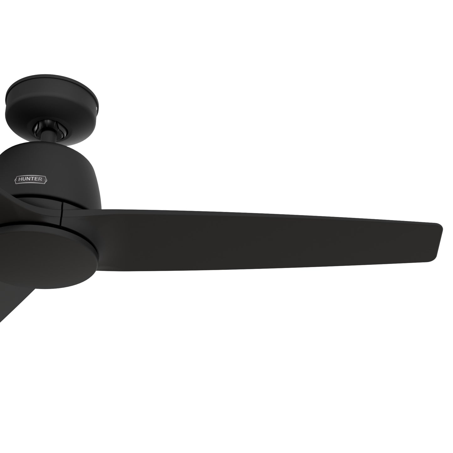 Hunter 52 inch Malden Matte White Ceiling Fan and Handheld Remote