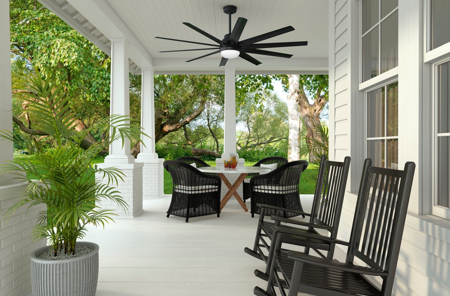 Overton Outdoor with LED Light 72 inch
