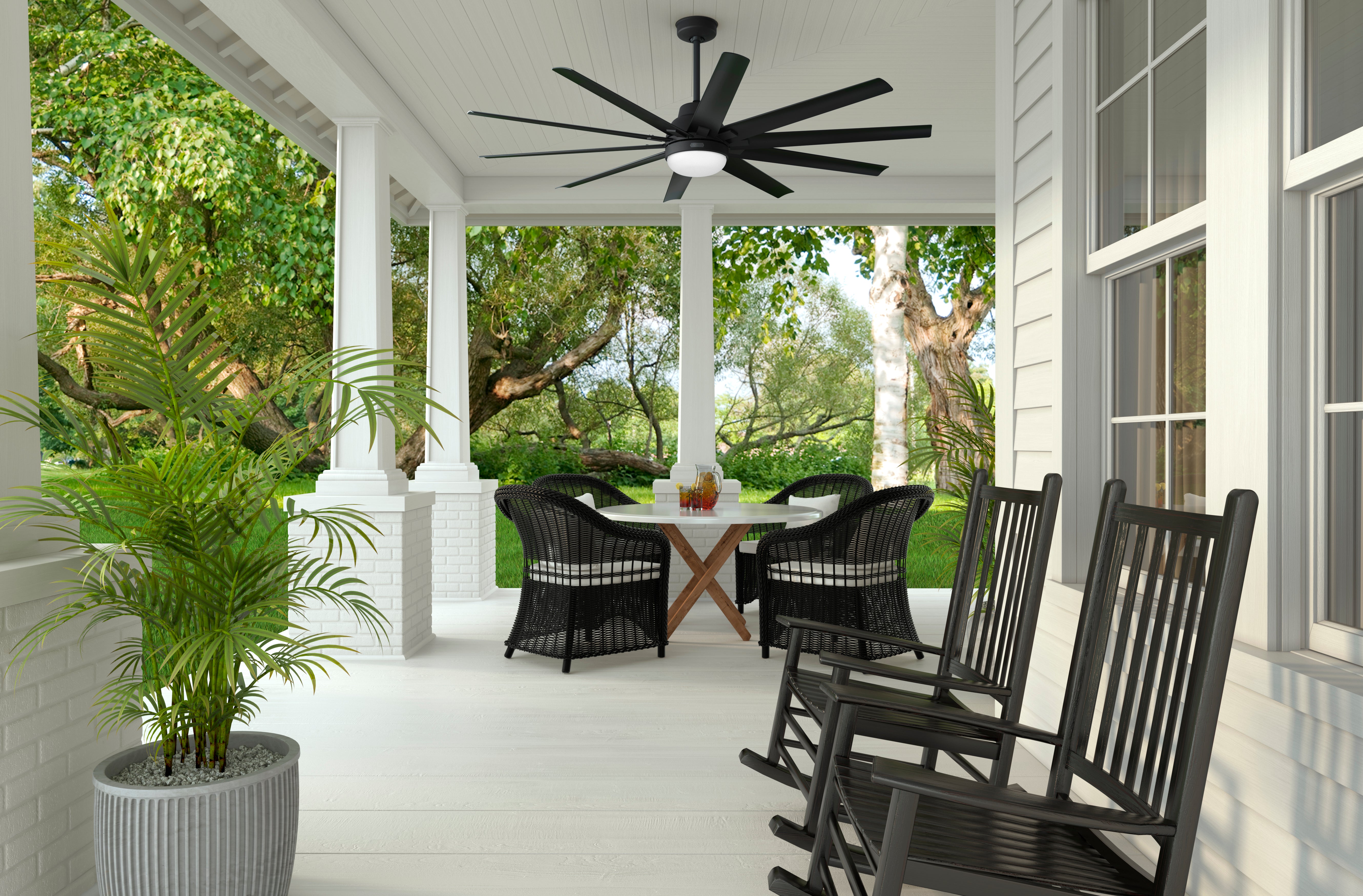 Overton Outdoor with LED Light 72 inch