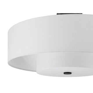 Brookside Jasmine Roth Indoor Fandelier with LED Light 30 inch with remote