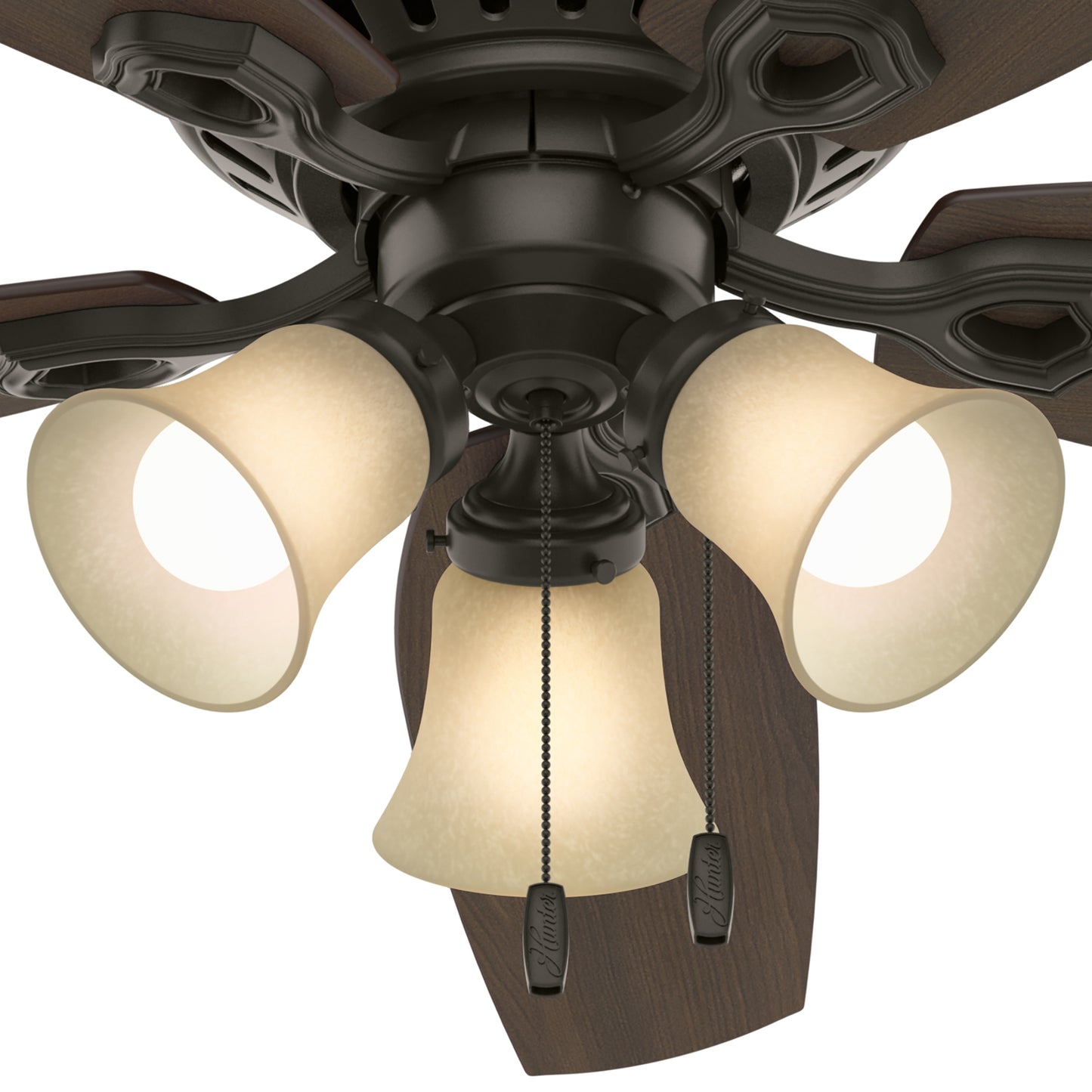 Builder Low Profile with 3 Lights 52 inch