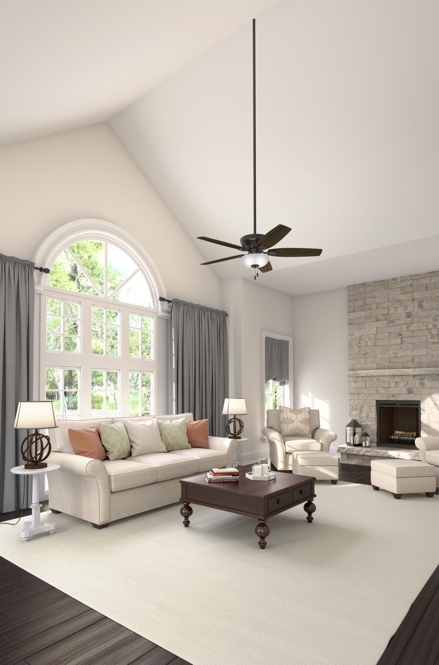 Kenbridge with LED Light 52 inch
