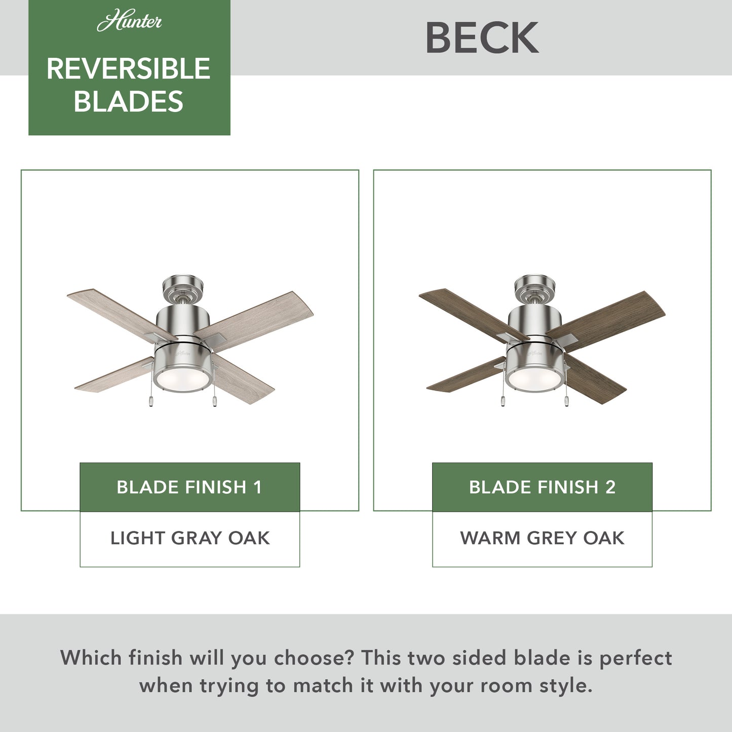 Beck with LED Light 42 inch