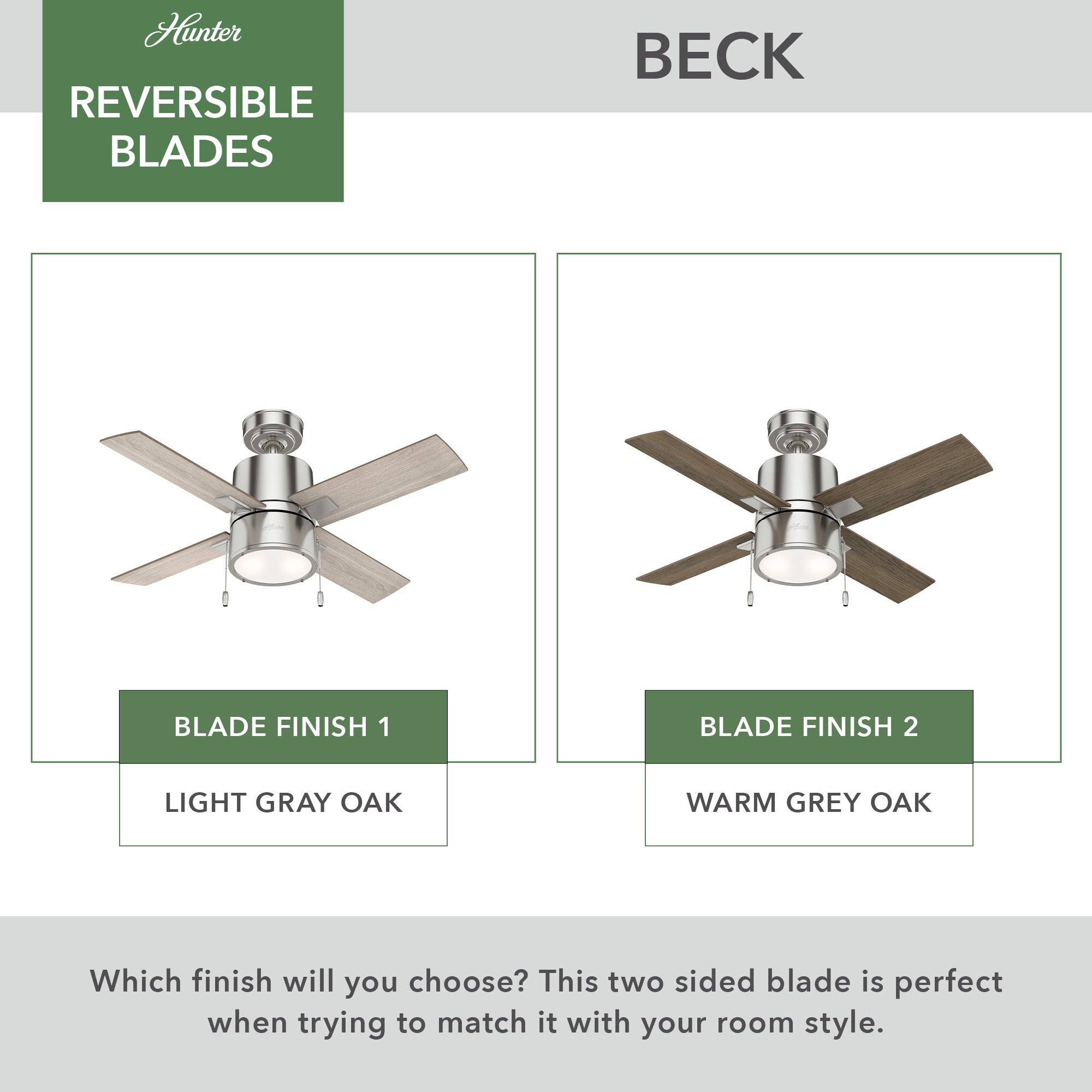 Beck with LED Light 42 inch