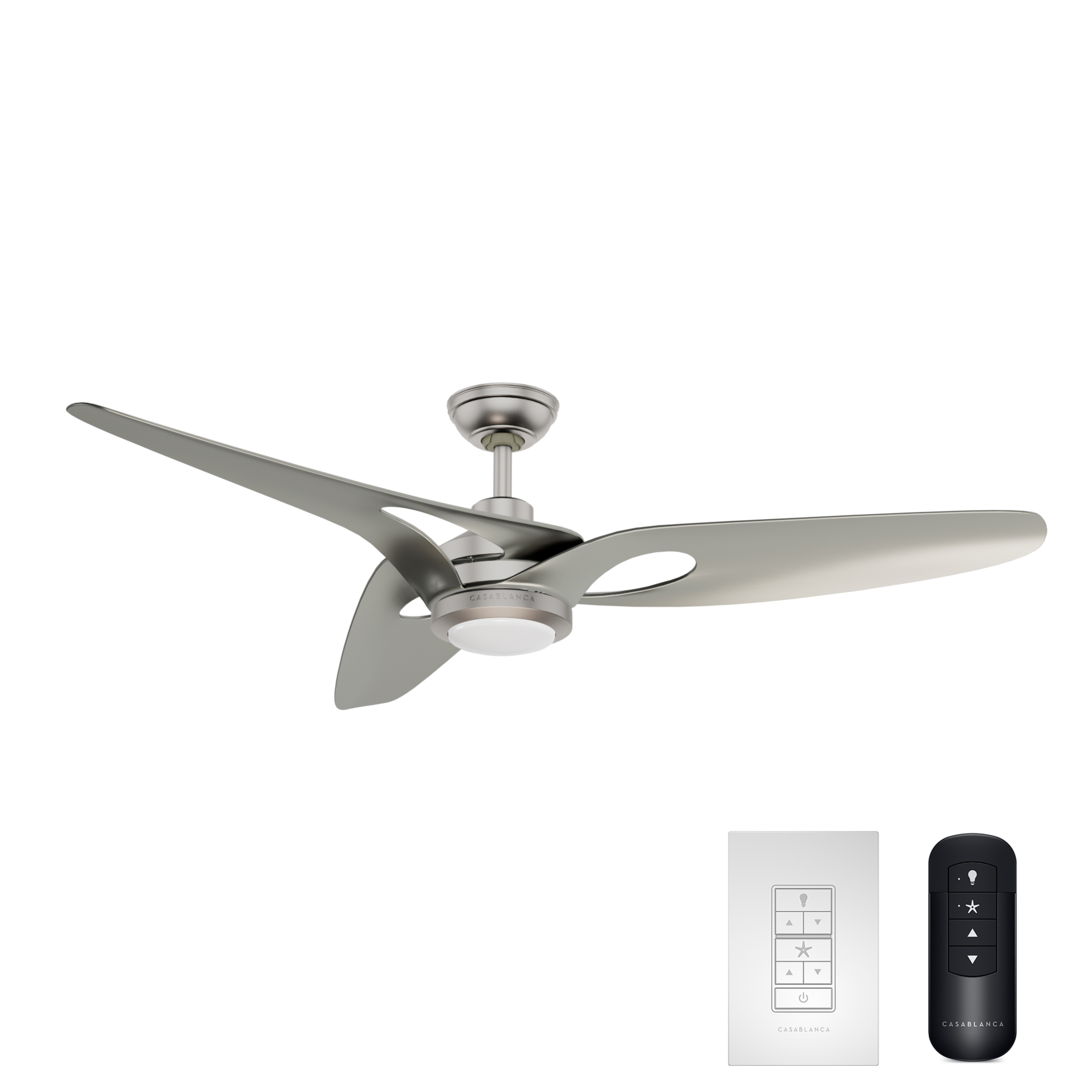Inez Outdoor ENERGY STAR DC with LED Light 60 inch with remote and wall control