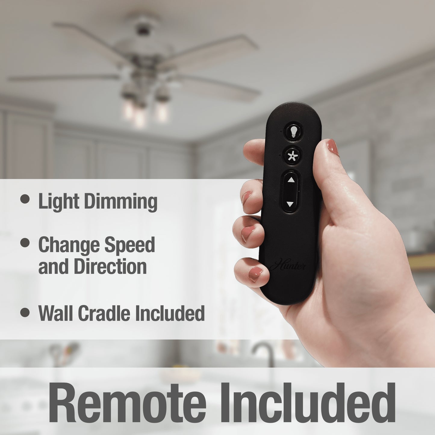 Bennett with 3 Lights 52 inch