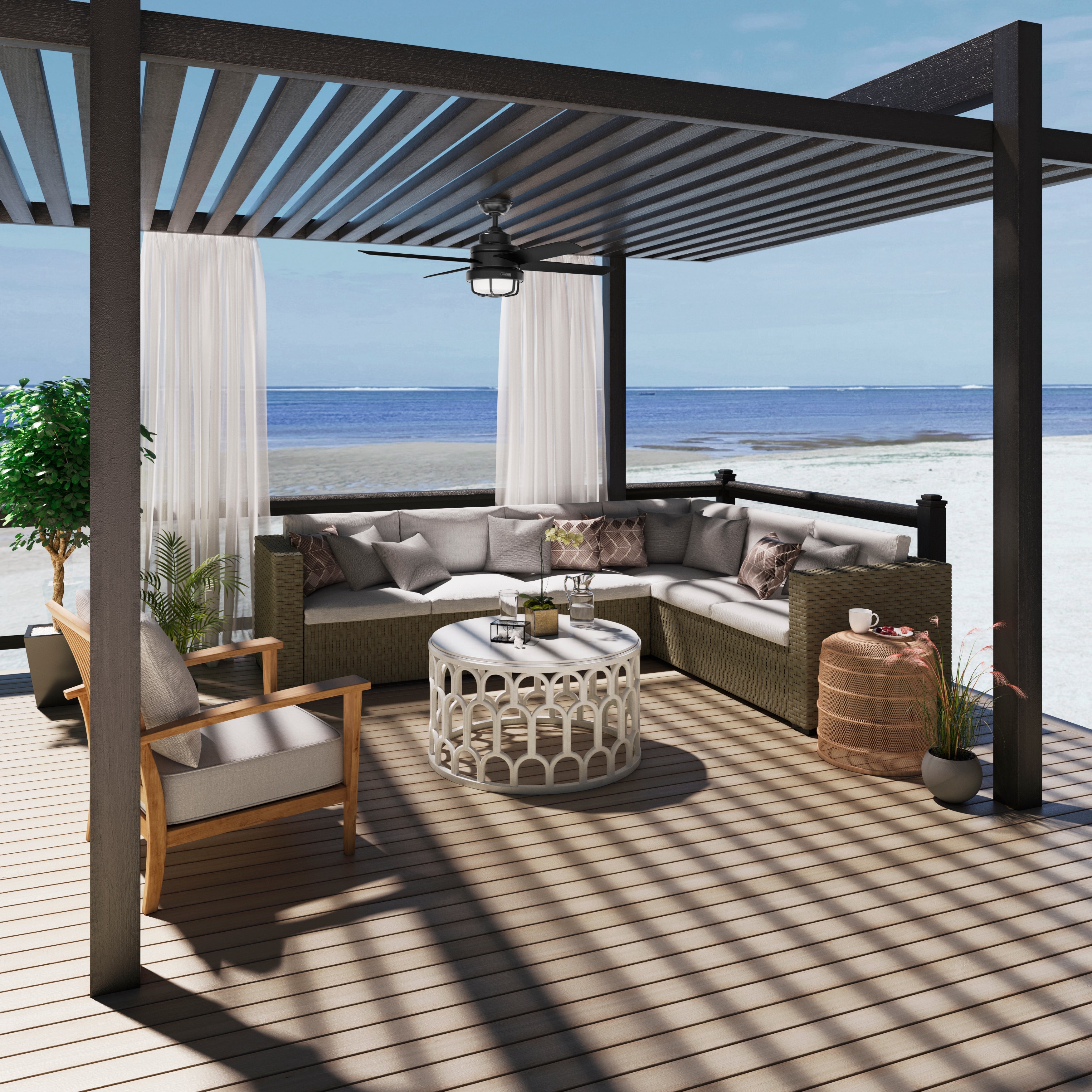 Searow Outdoor with LED Light 54 inch