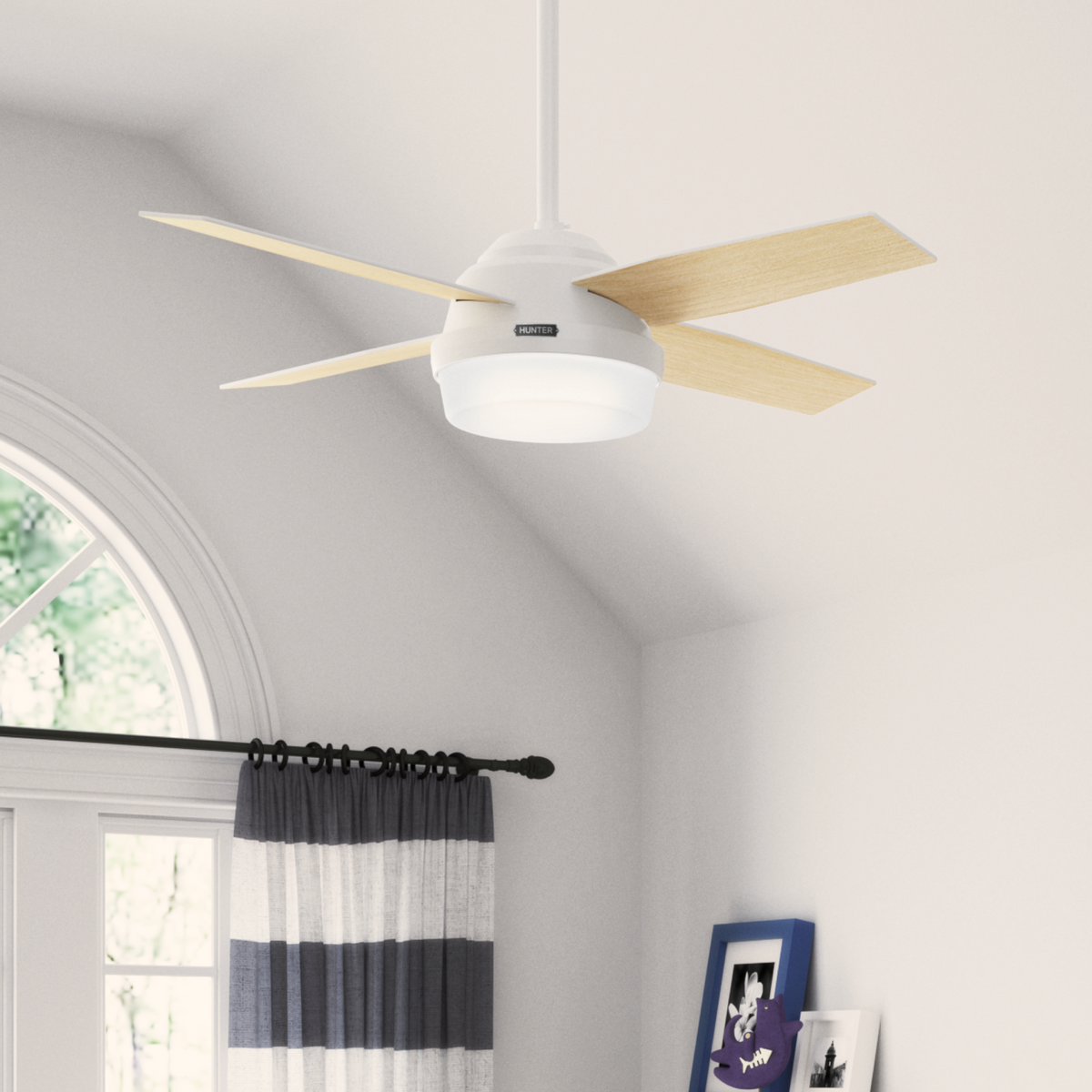 Dempsey with LED Light 44 inch (Refurbished) – Hunter Fan Canada