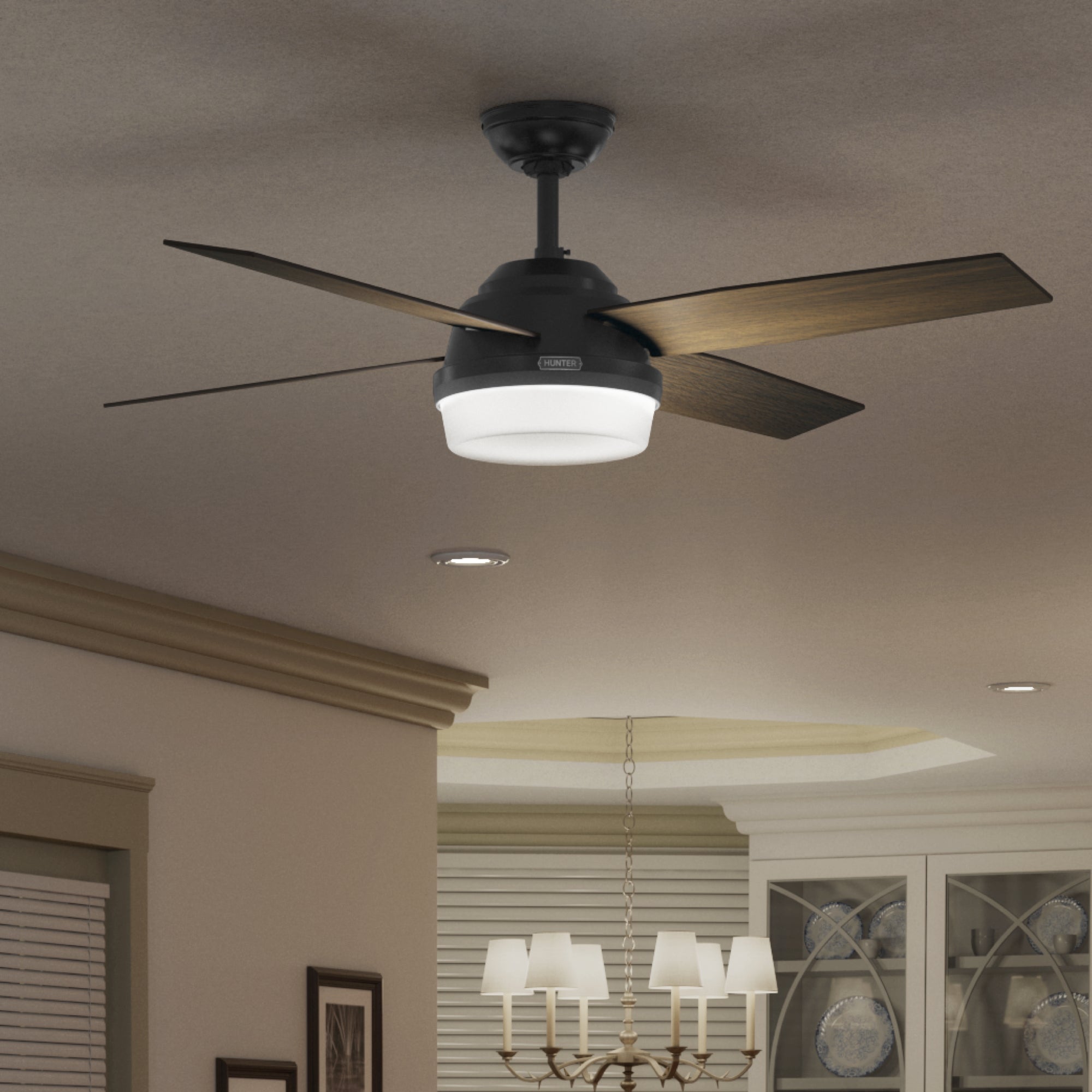 Dempsey Outdoor with Light 52 inch