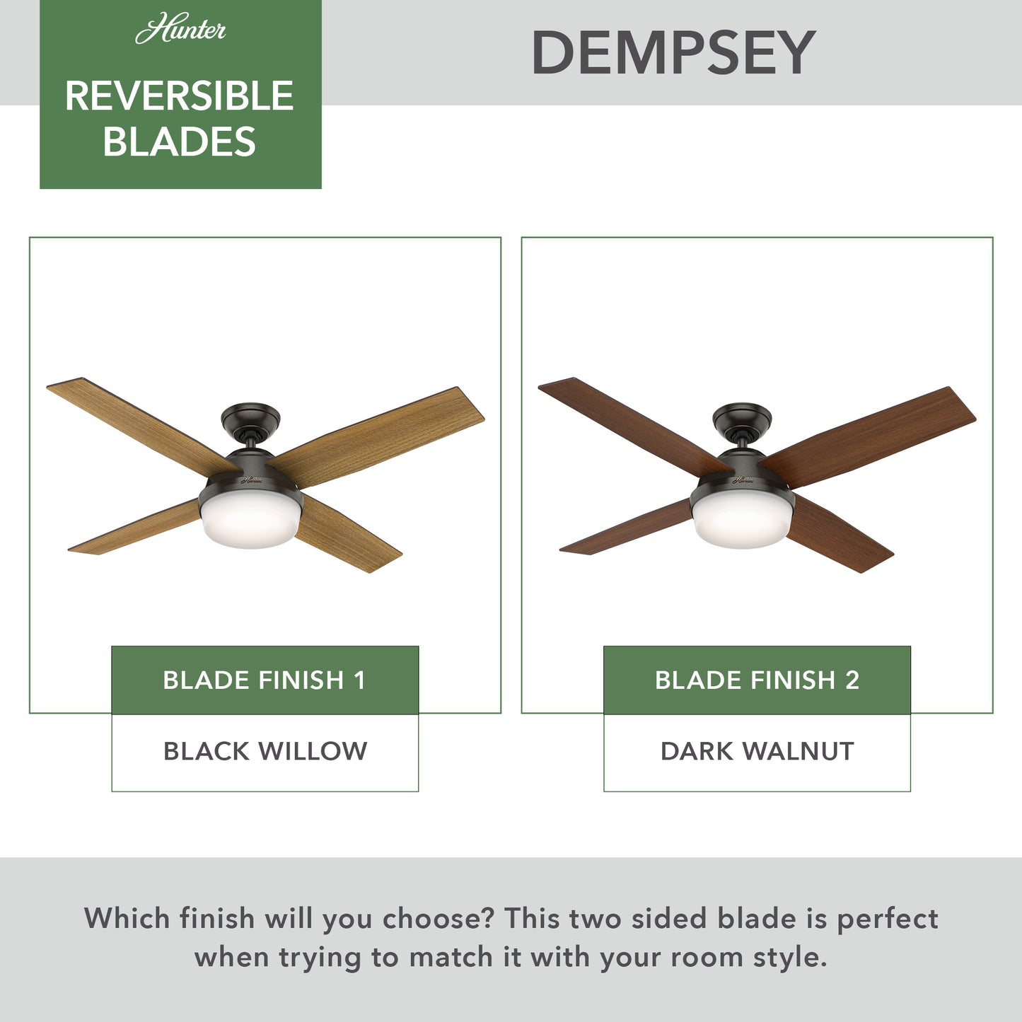 Dempsey Outdoor with Light 52 inch