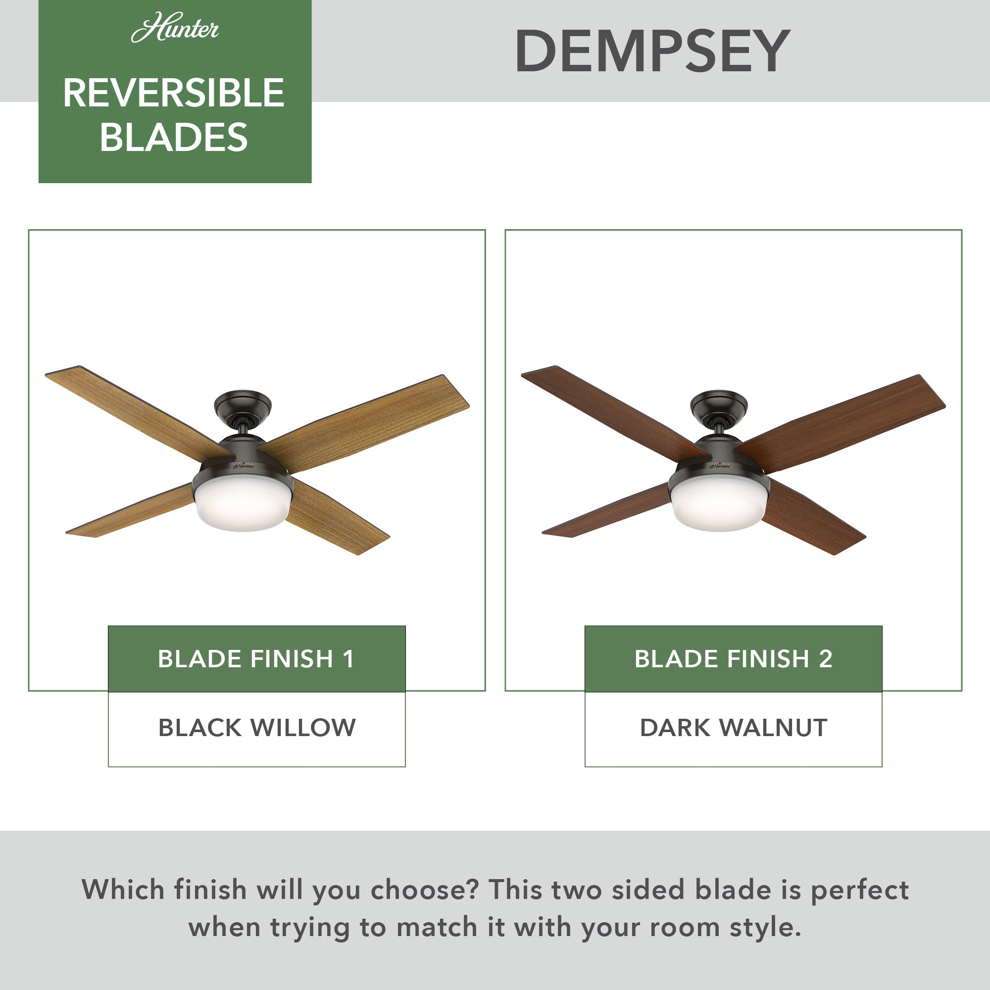 Dempsey Outdoor with Light 52 inch
