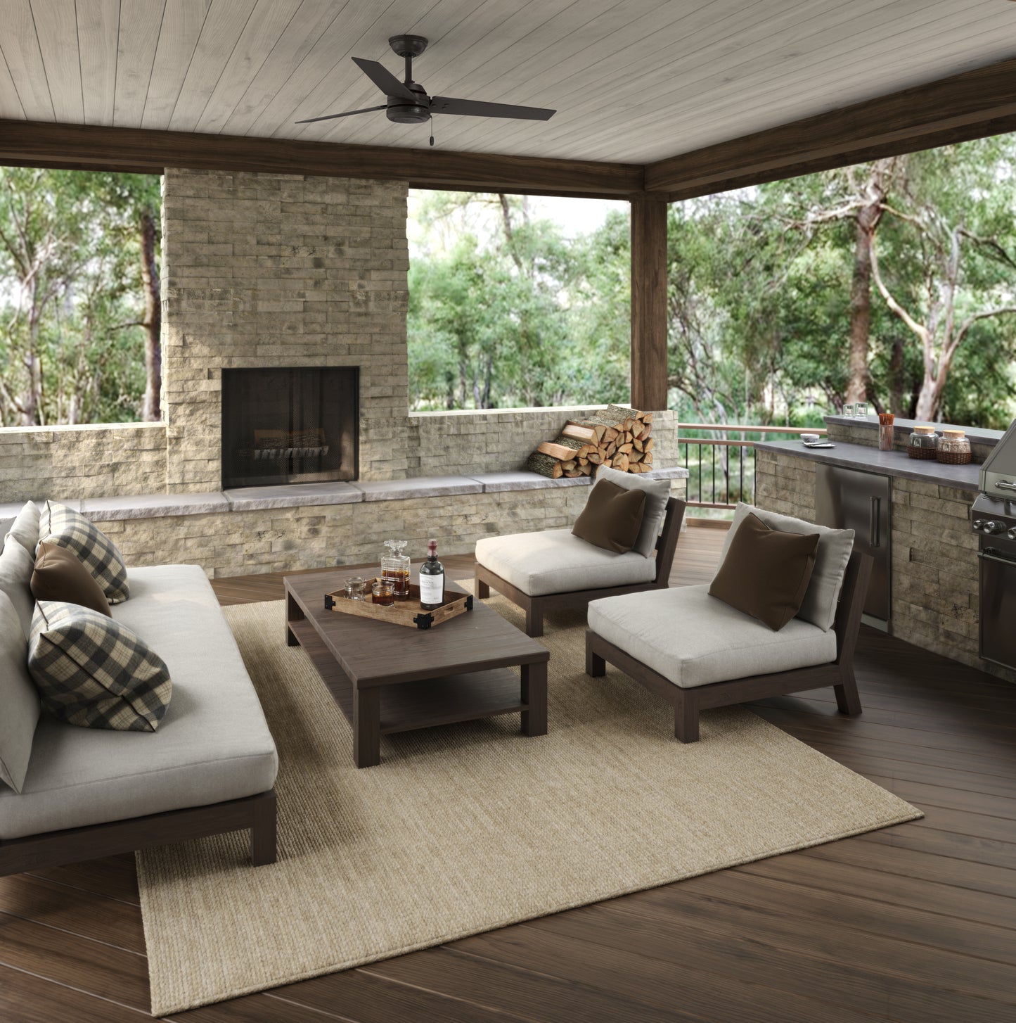 Cassius Outdoor 52 inch