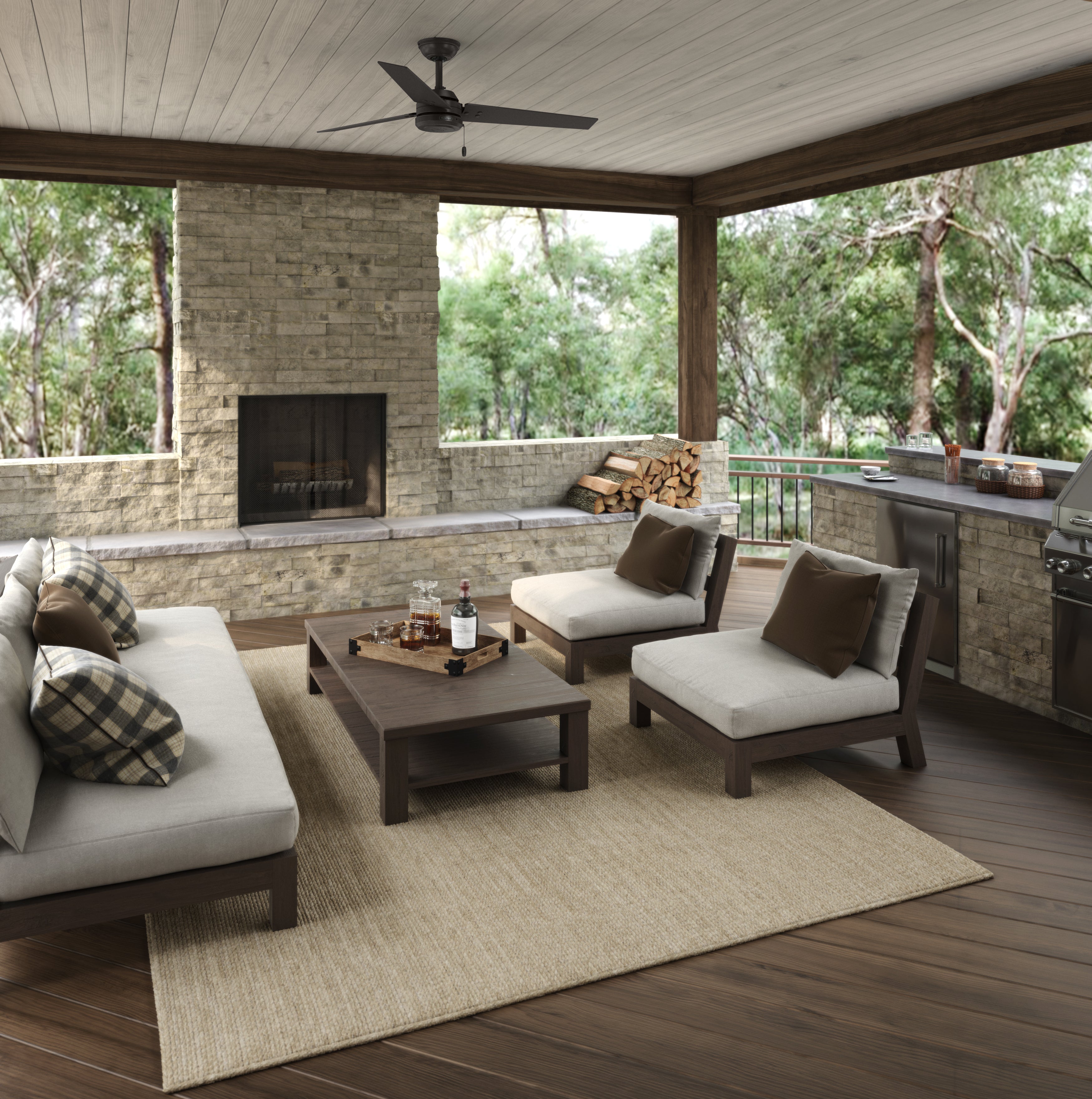 Cassius Outdoor 52 inch