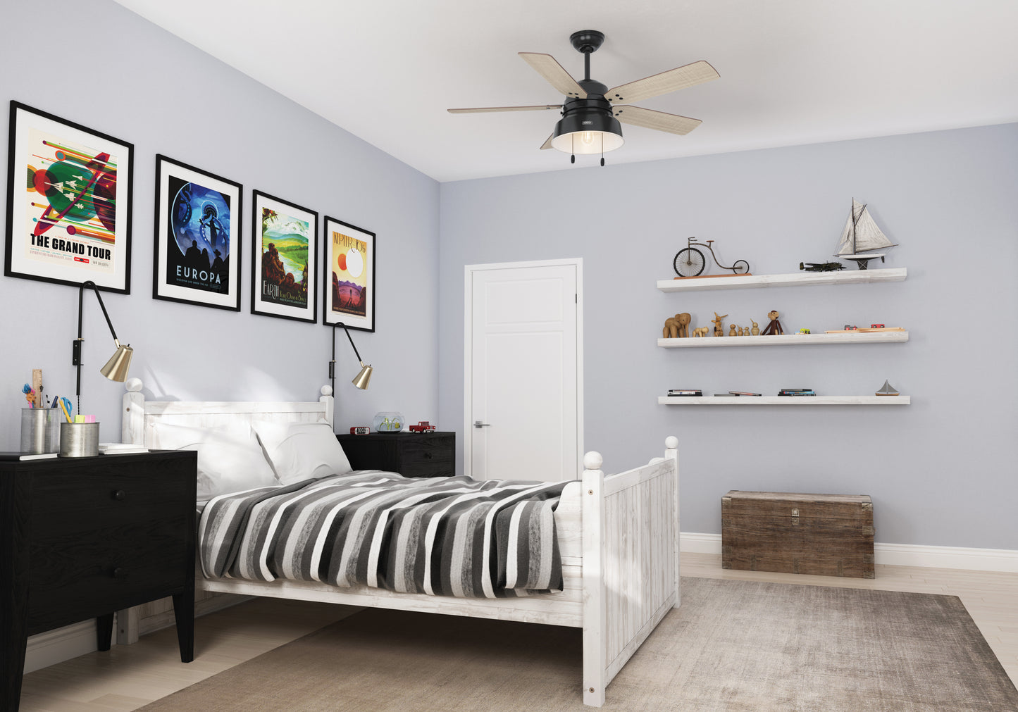 Mill Valley Outdoor with Light 52 inch