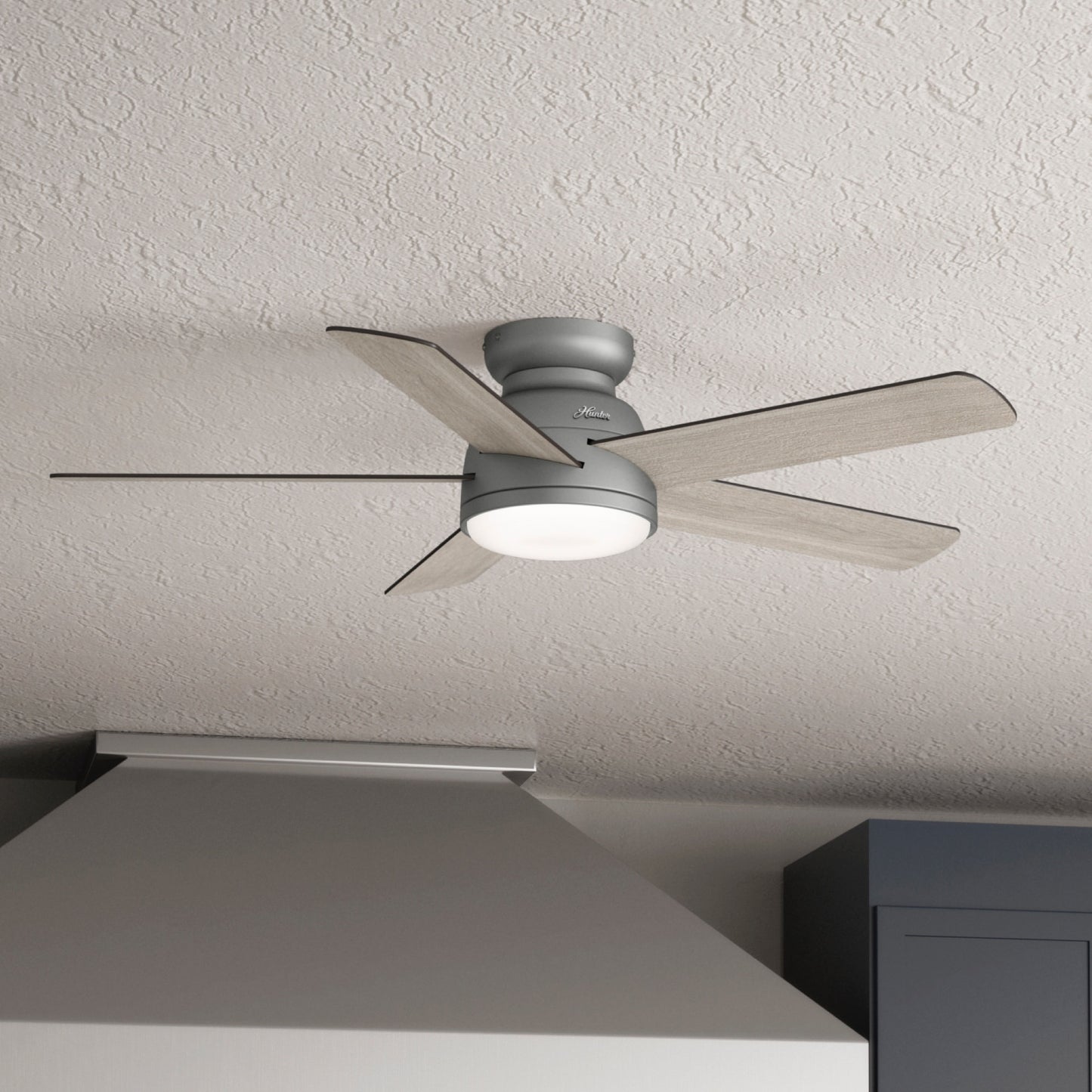 Romulus SMART FAN Low Profile with LED Light 54 inch