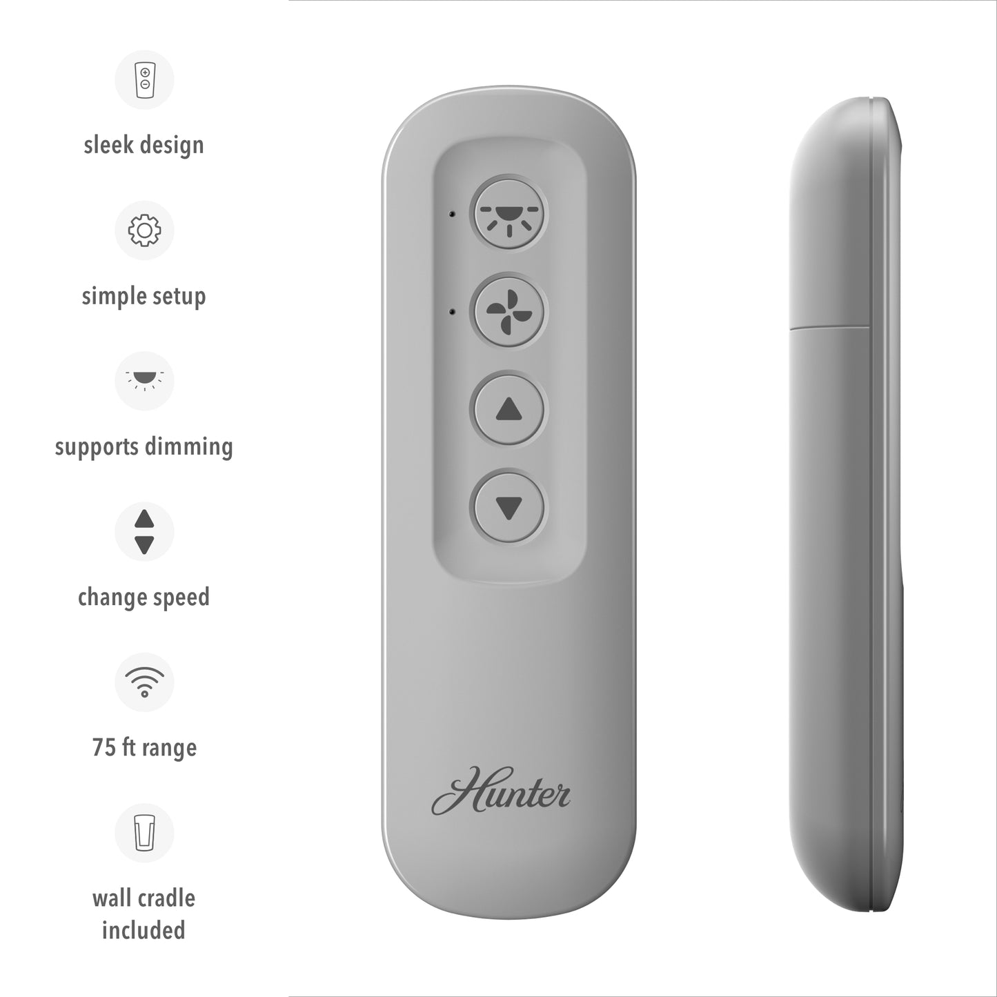 Universal Fan-Light Remote Control with Receiver