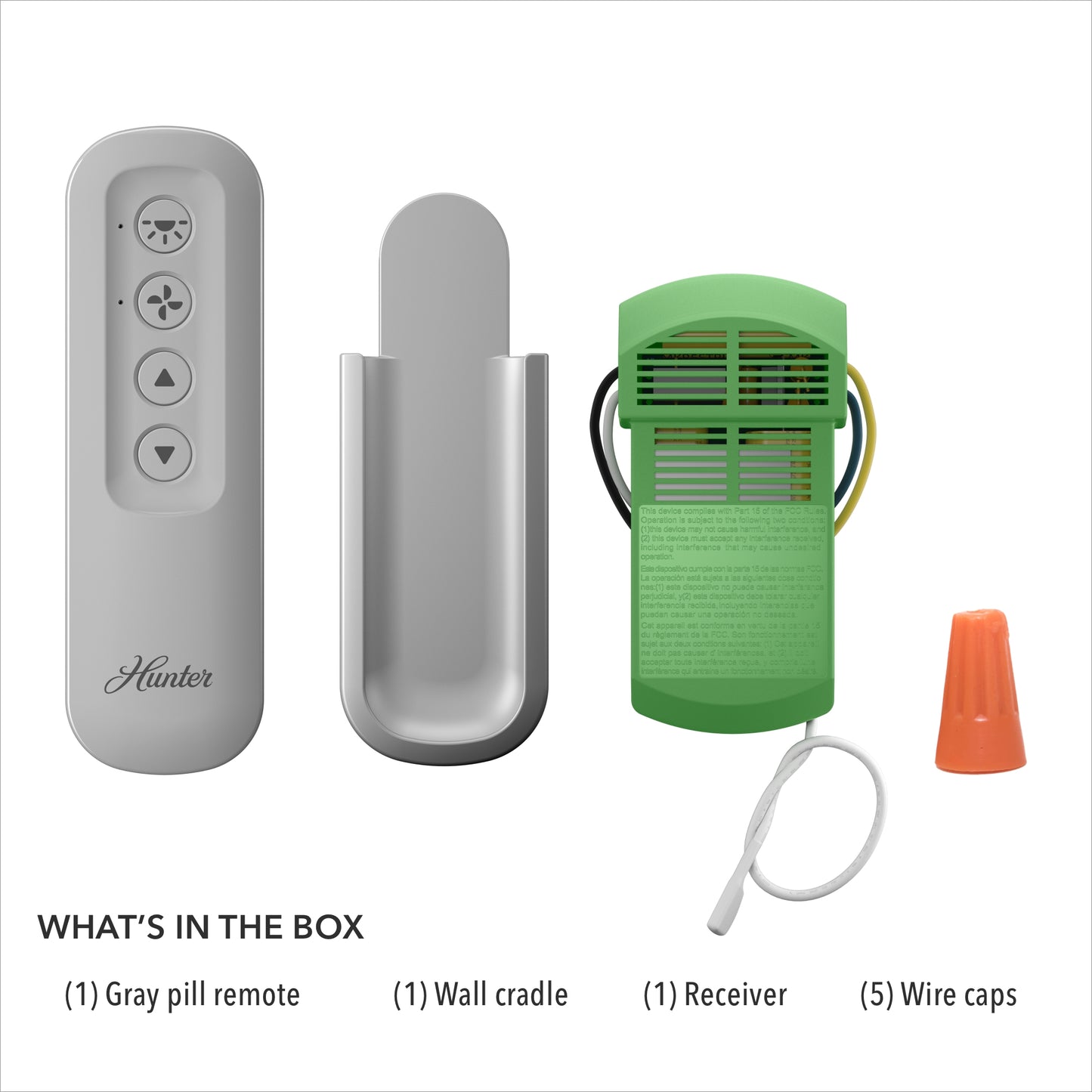 Universal Fan-Light Remote Control with Receiver