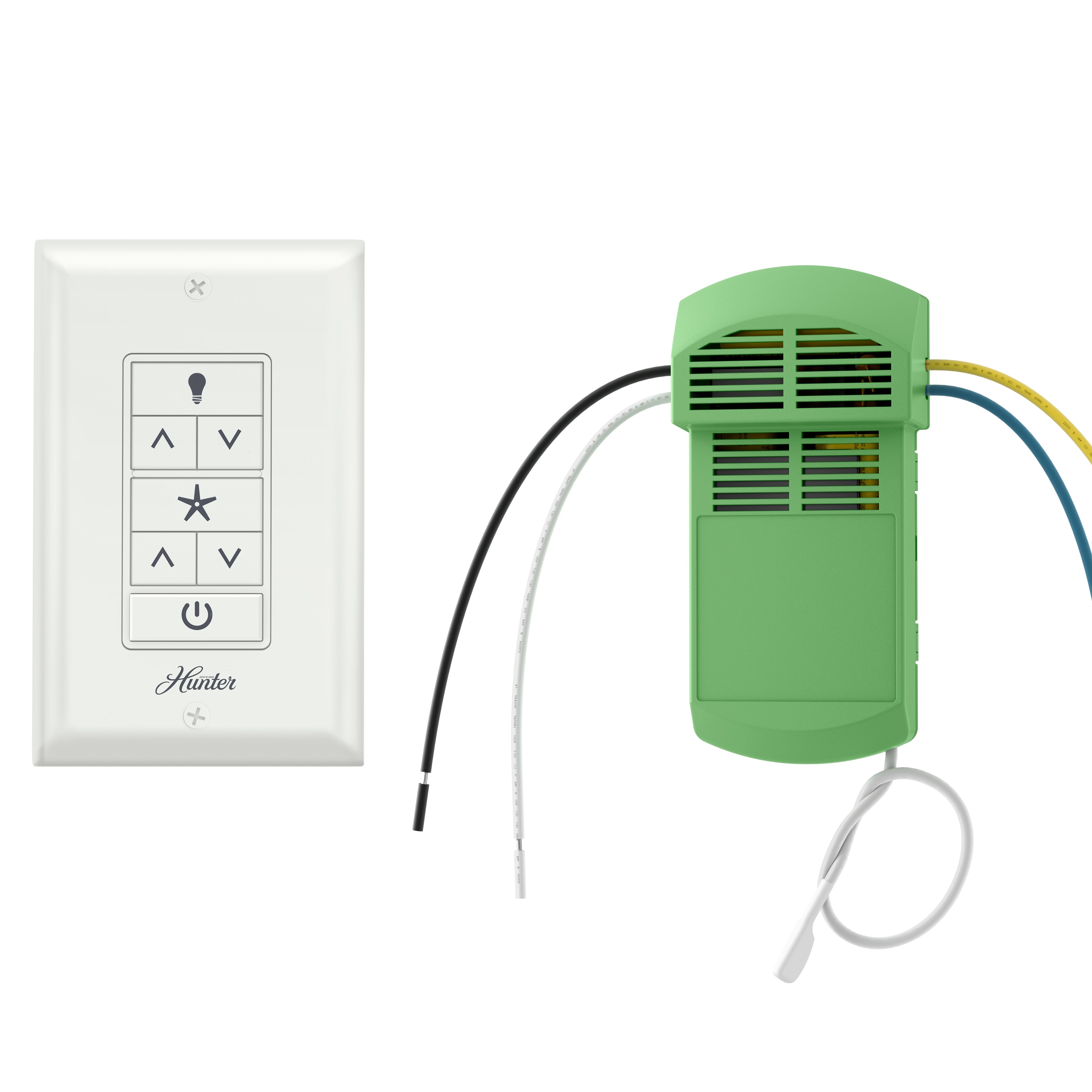 Universal Fan-Light Wall Control with Receiver - 99771