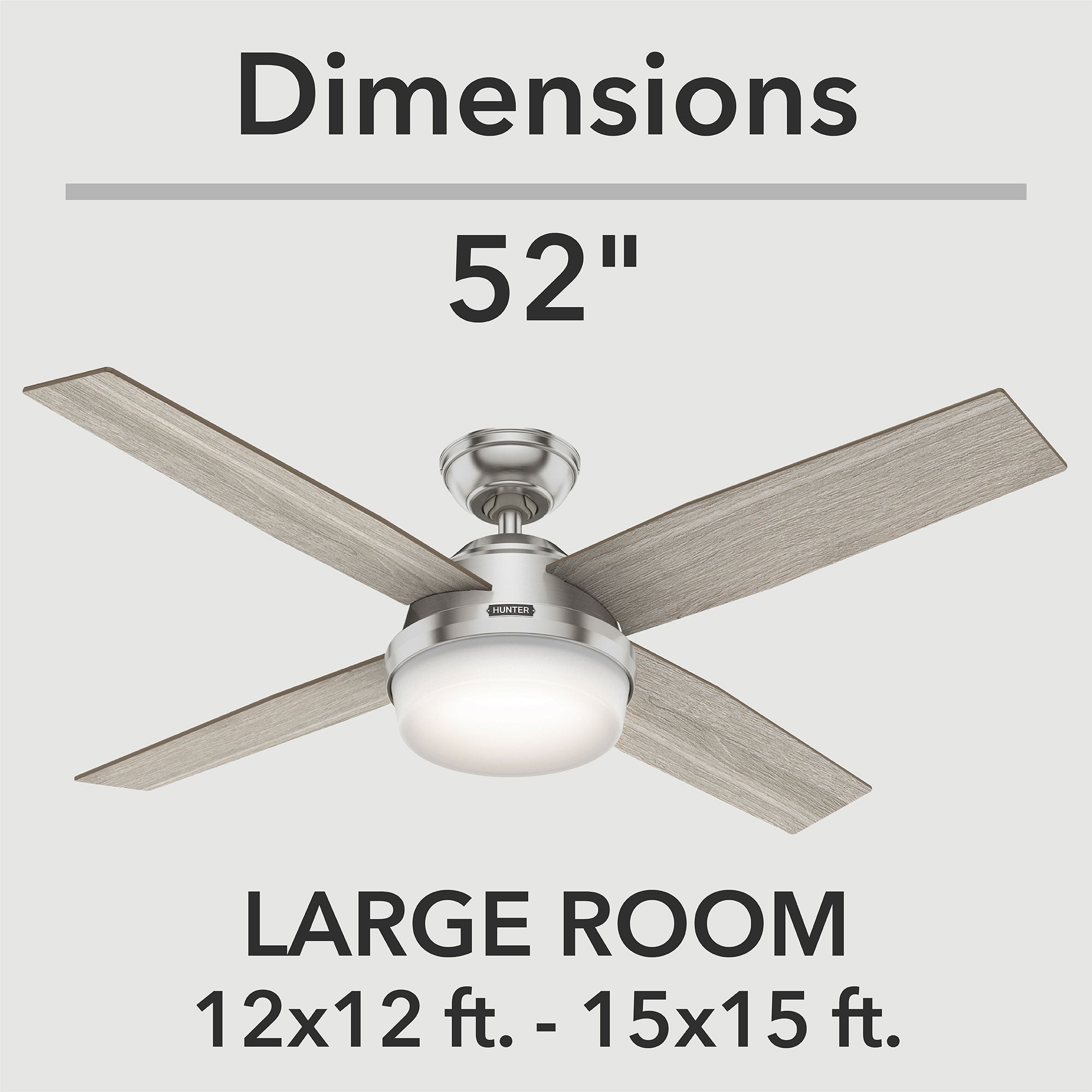 Dempsey with Light 52 inch