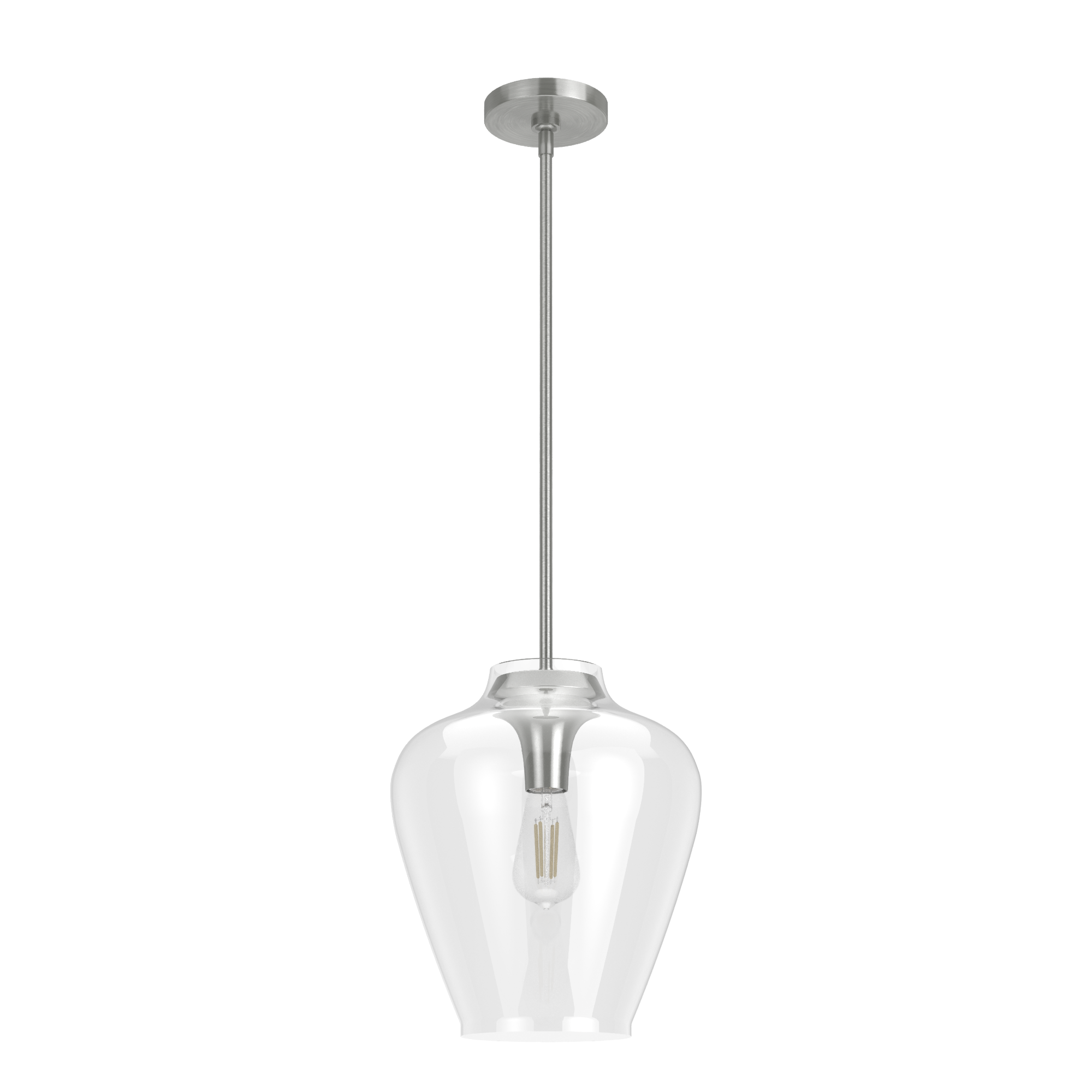 Hunter Vidria 1 Light 12 Inch Pendant