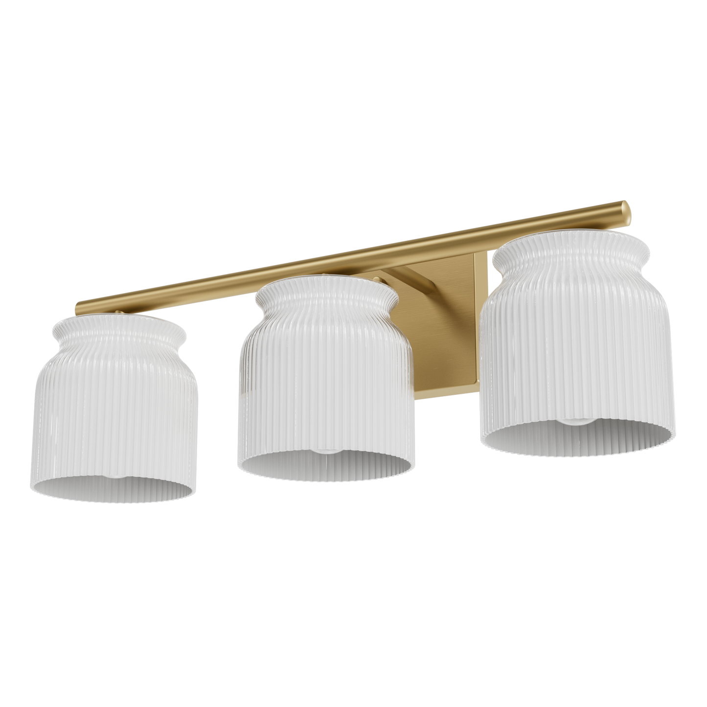 Hunter Harlowe Jasmine Roth 3 Light Medium 22 Inch Bath Vanity