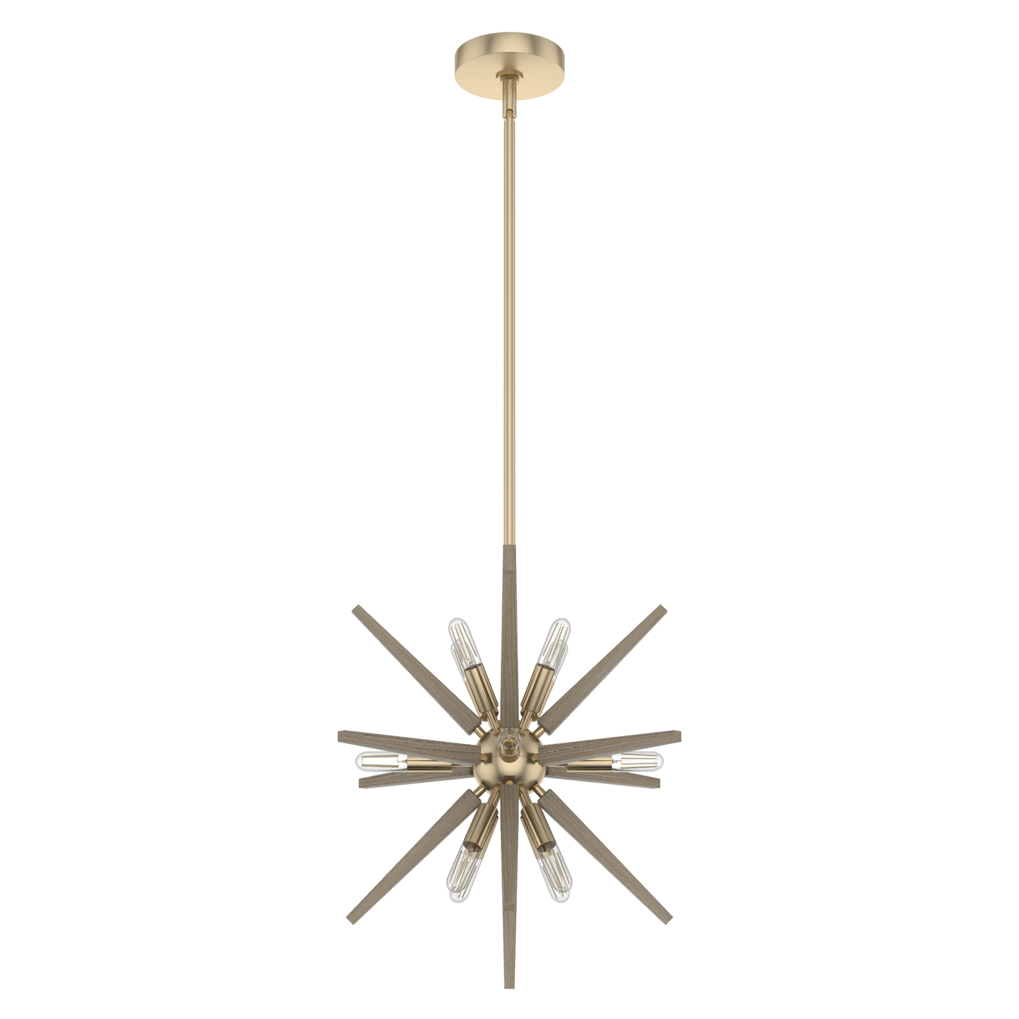 Hunter Jupiter Star 12 Light Pendant 18 inch
