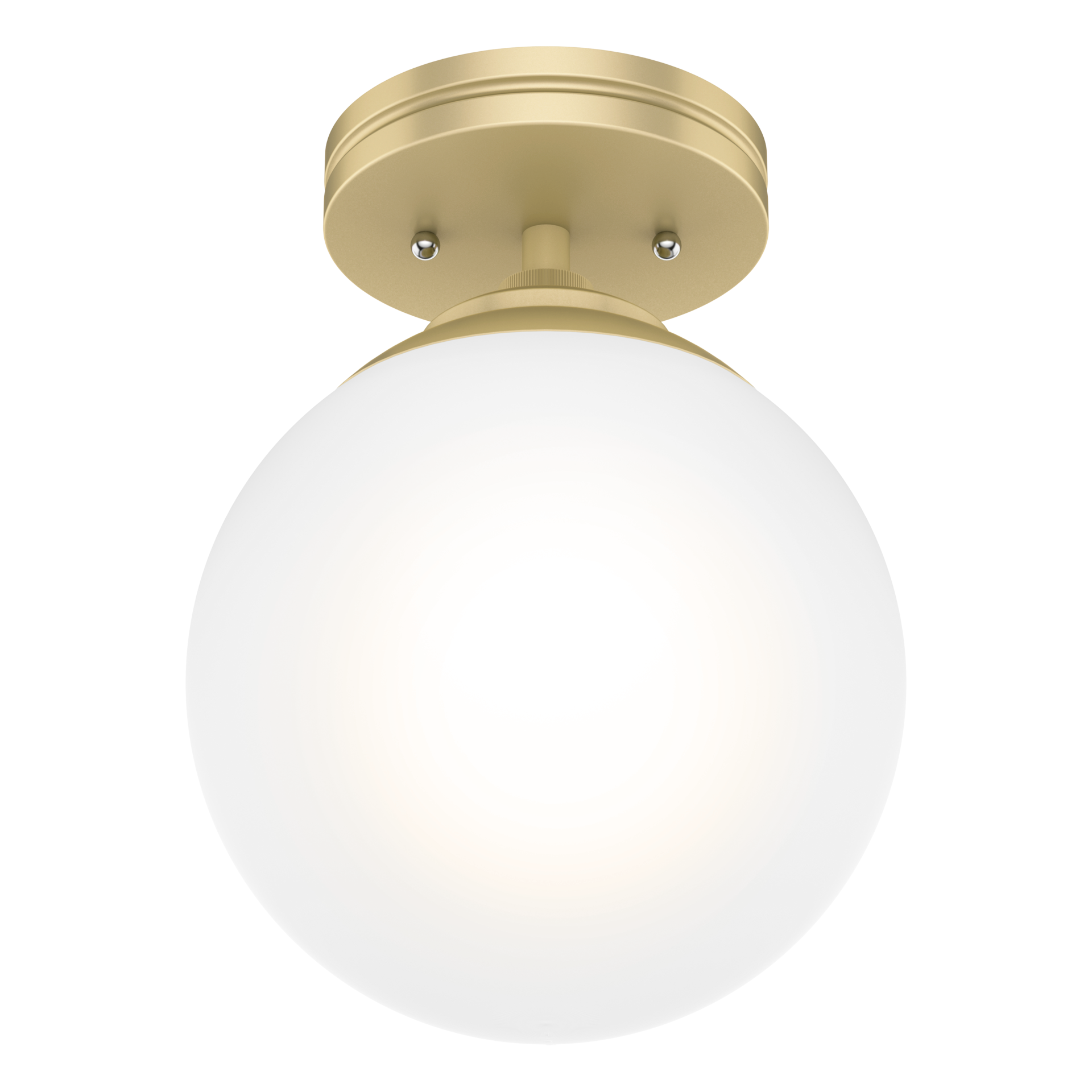 Hunter Hepburn 1 Light Semi-Flush Mount