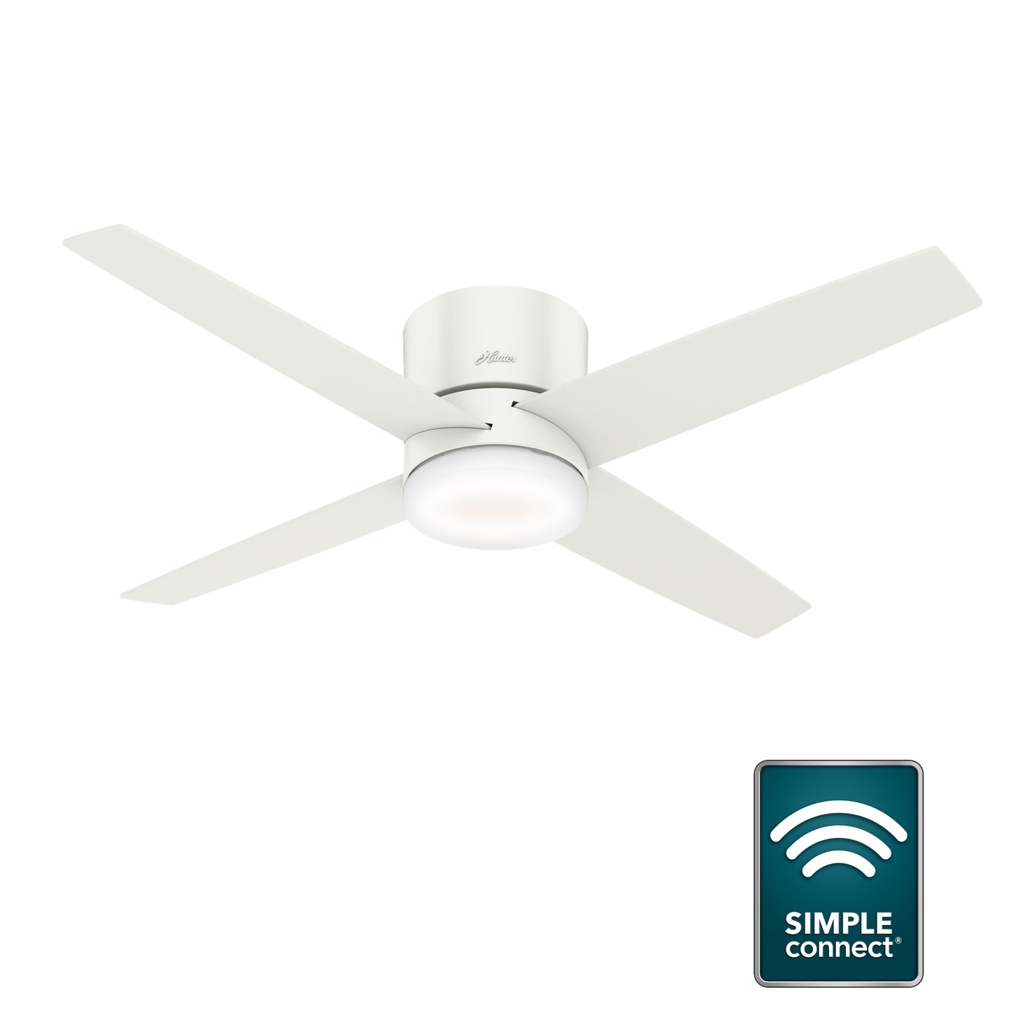 Advocate SMART FAN Low Profile with LED Light 54 inch