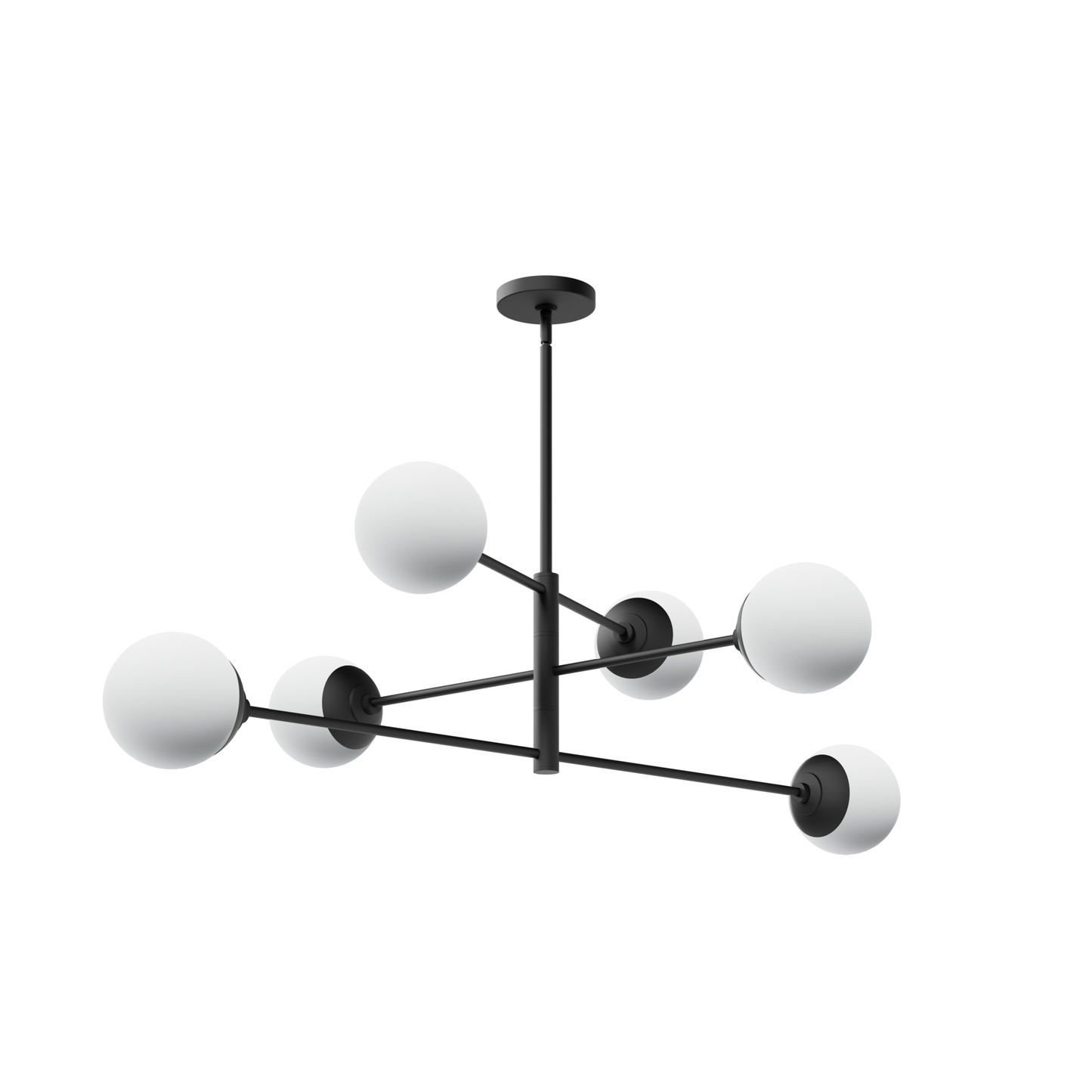 Hunter Hepburn 6 Light Extra Large 48 Inch Chandelier