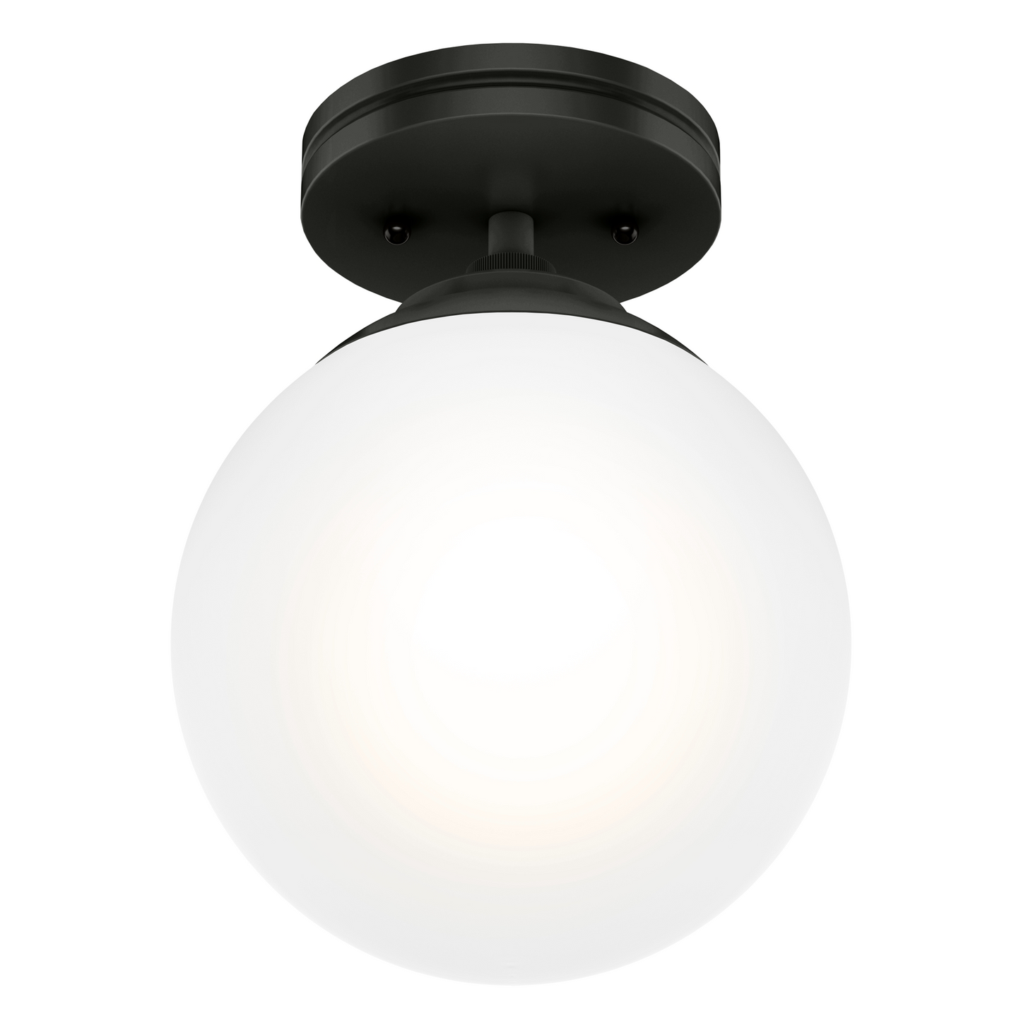 Hunter Hepburn 1 Light Semi-Flush Mount